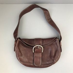 Christopher Kon Pebbled Leather Shoulder Handbag Brown Shopbop
